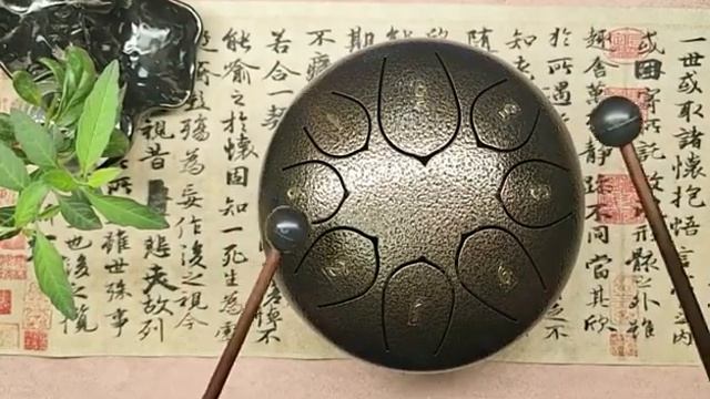 Глюкофон барабан 8 лепестков 15 см