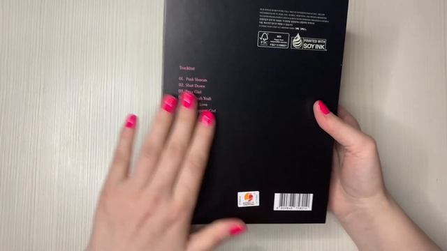Распаковка альбома BLACKPINK / Unboxing Album BLACKPINK BORN PINK BOX SET (Black, Pink & Gray Ver.)