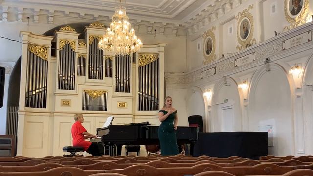 Кошелева Мария, 3 курс. Экзамен 21.12.21. Украинская народная песня «На вулиці скрипка грає»