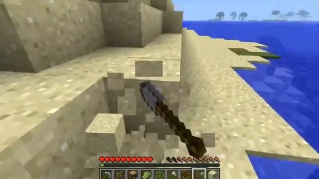 Minecraft выживание 9 - картакомпас и корабль