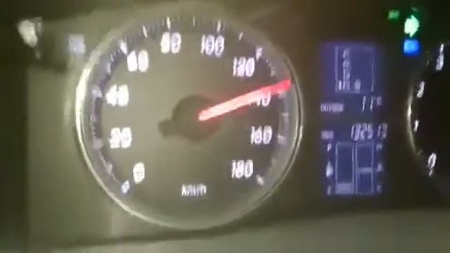 Toyota mark X top speed 2005 model  180 km/h