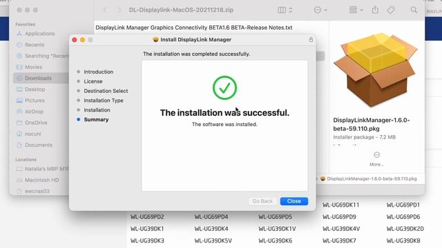 20220108 M1 MacBook Pro  WAVLINK DOCK SETUP STEPS