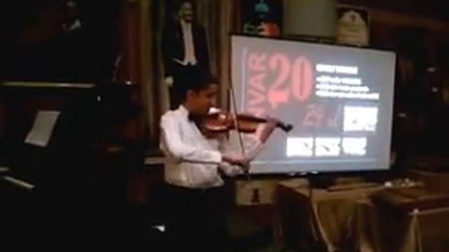 Izzyat Pechkurov plays Locatelli Sonata for Violin and Piano