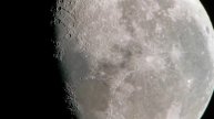 Луна 10.07.20 в 150мм рефлектор в 4К.