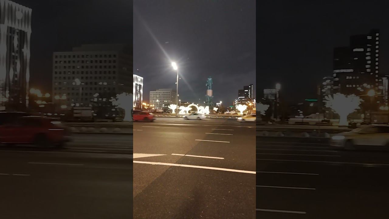 Площадь Ленина в Москве, в ожидании Нового года.#shorts