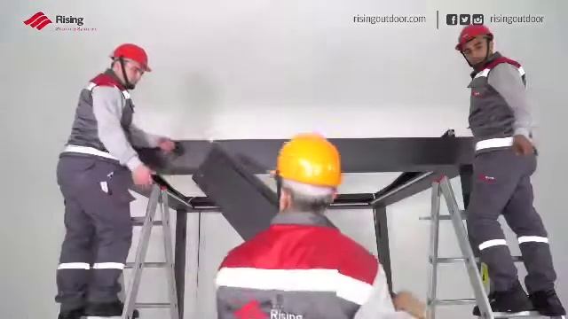 Bioclimatic Pergola - Installation