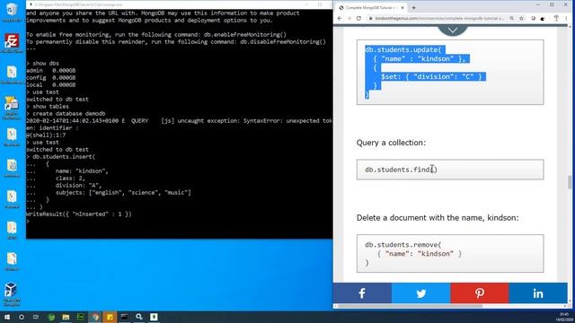 How to Set up MongoDB and Create Databases (Step by Step - 2020)