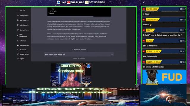 Chat GPT for Cryptocurrency with Crypto Jesus
