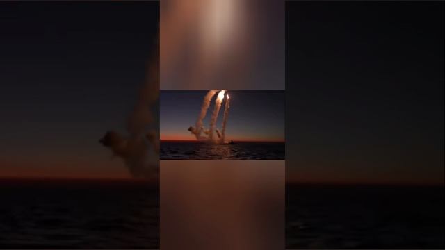 Применение высокоточных ракет "Калибр" по объектам военной инфраструктуры Украины