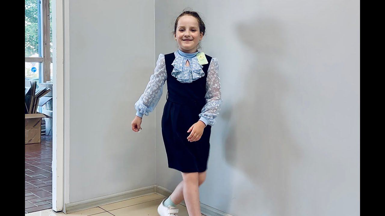 Покупаем Линде одежду на 1 сентября