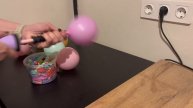 Как сделать воздушный шар из шариков?