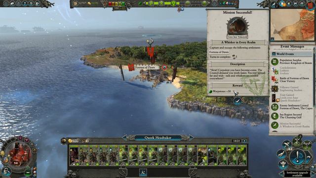 RECONSTRUCTING THE EMPIRE - Total War: Warhammer 2 - Skaven Campaign - Queek Headtaker 14