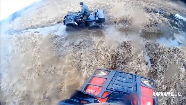 Весенняя покатушка на квадроциклах
