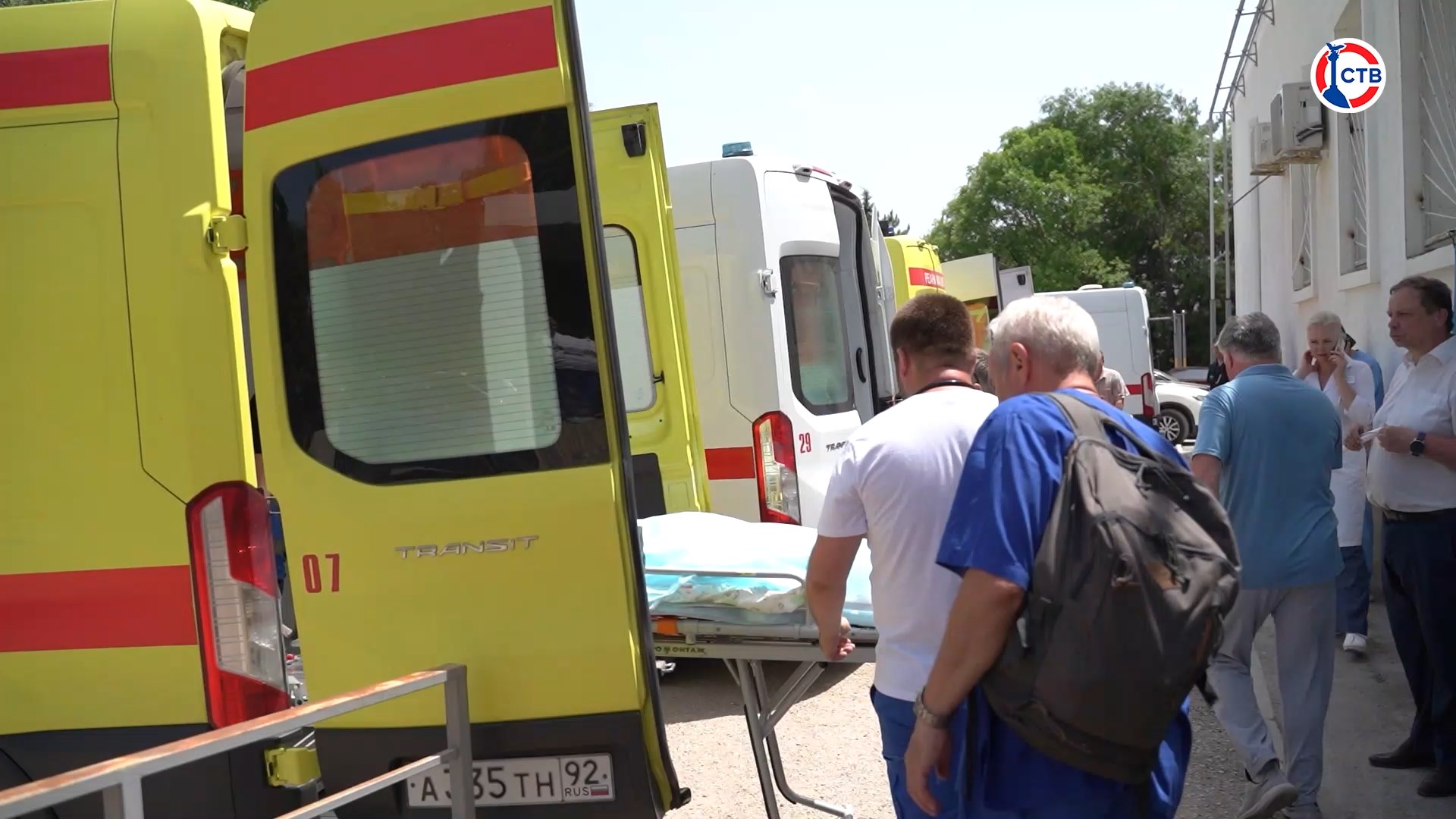 Пострадавших от атаки ВСУ доставили на лечение в ведущие медицинские центры
