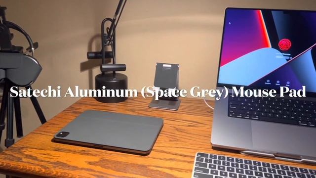 Satechi Aluminum Mouse Pad (Silver vs Space Grey)