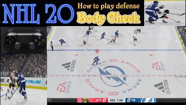 How to bodycheck in NHL 20