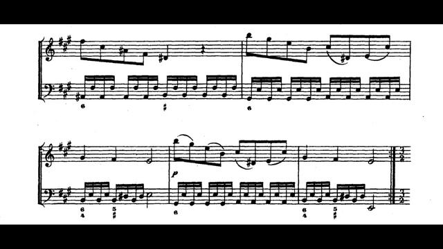A. Corelli - Violin Sonata Op. 5 no. 11 in E major - Score