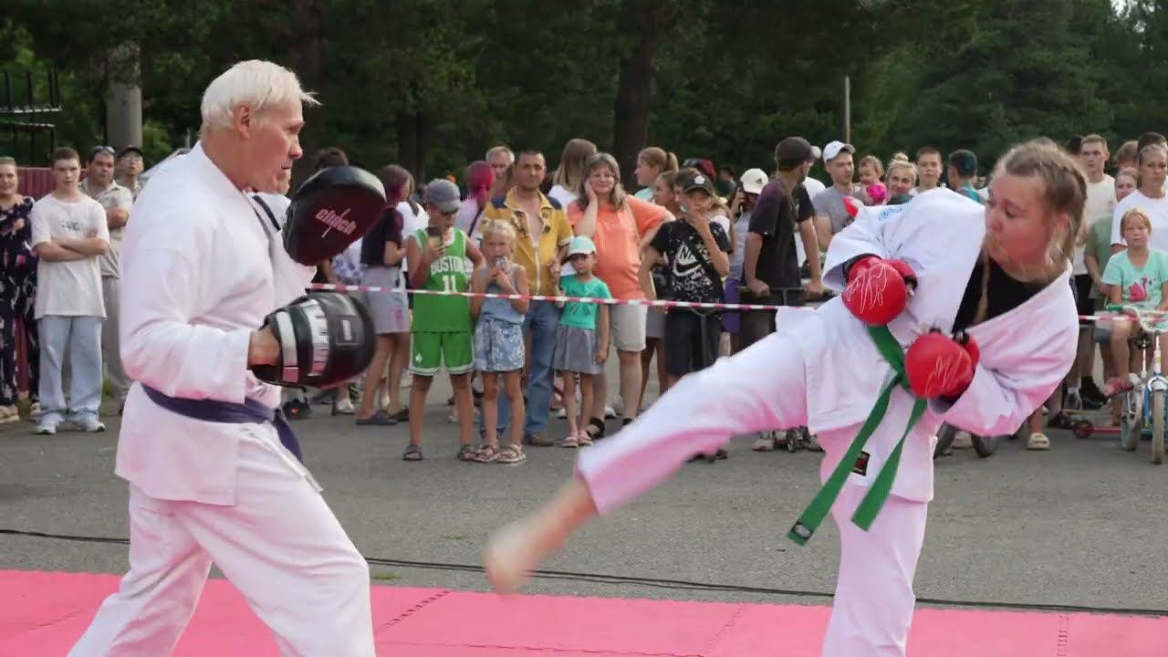 Показательные выступления спортсменов в города Абаза
