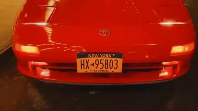 1991 Toyota mr2 in Manhattan. Best car in Initial D.
