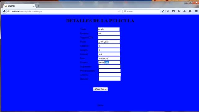 2º proyect using only java custom tag (for Asogestic)