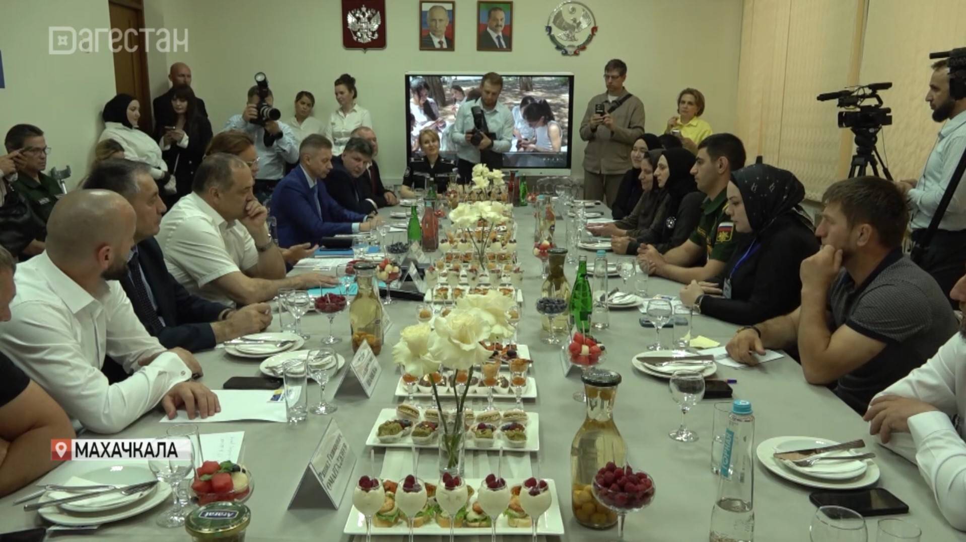 Министр энергетики России посетил дагестанский филиал фонда «Защитники Отечества»