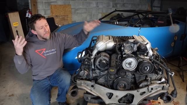 Junkyard Engine JACKPOT?! - Porsche 911 Engine Rebuild For 1974 Custom Car Restoration