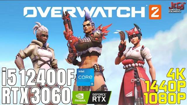 Overwatch 2 | i5 12400F + RTX 3060 | 1080p, 1440p, 4K benchmarks!