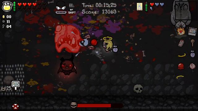 Meanwhile on The Binding of Isaac (Steam Remote Play)