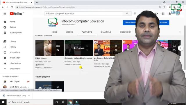 Introduction Infocom Computer Education | Word Excel PowerPoint Access | Networking | Urdu/Hindi.