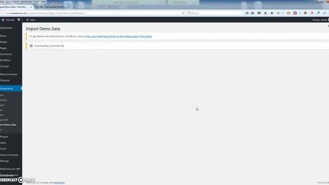 Hosted One Click Import Demo
