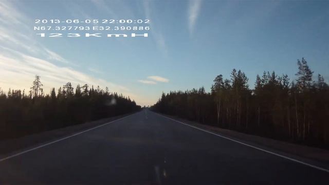 Дорога Питер-Мурманск