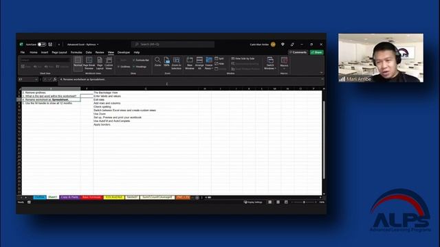 Basic Excel Workshop