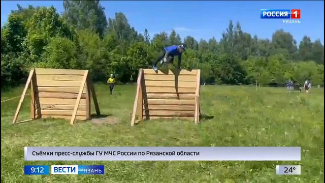 В Рязанском районе стартовали соревнования "Школа безопасности"