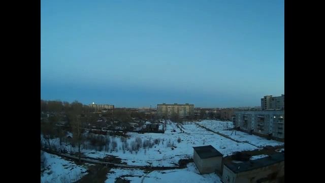 Тест timelapse с китайской экшн камеры sj4000 Рыбинск Баррикадная
