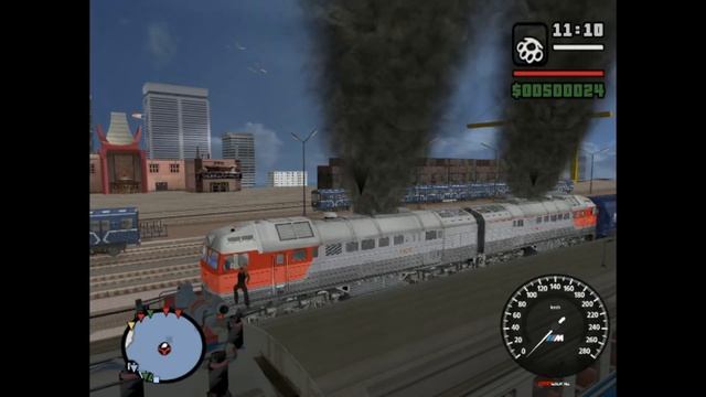 gta saxvcxlc gta san andreas гудки поездов
