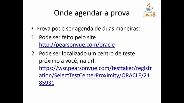 Certificação Java 8  | 1  -  Introdução à Certificação