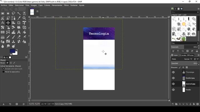 Creando un banner en herramienta Gimp de una manera sencilla