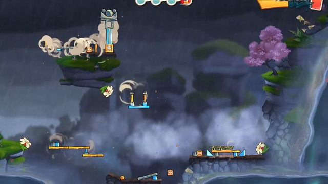 angry birds  2. паника короля свиней ! мелоди уложила босса на лопатки !