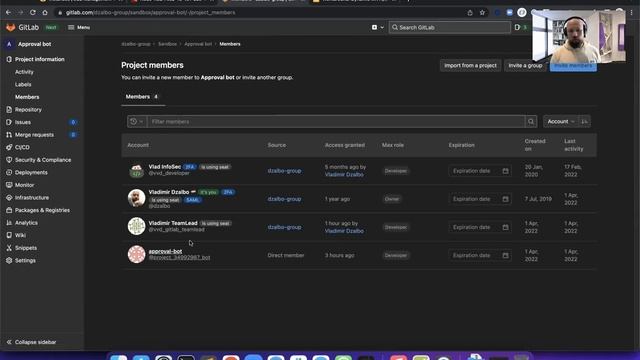 Dynamic Merge Request approval rules (bot)