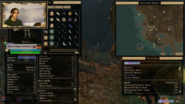 She's a Courtesan?!  - Morrowind Gameplay Playthrough 2023 [Graphics and Survival Mods] #14