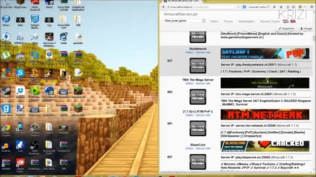 Minecraft Cracked Launcher 1.7.10/1.8/1.8.1/1.8.2/1.8.3 with Multiplayer