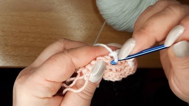 МК Начальных Рядов 3D Узора | #Вязание