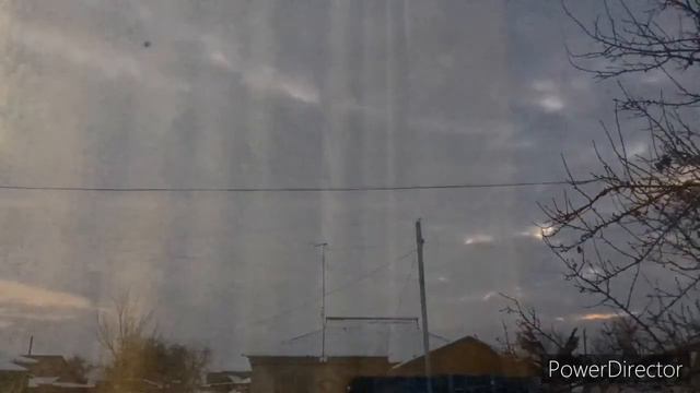 Time-lapse вечером! Зимняя пасмурность! 4 декабря 2020 года