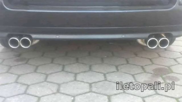 Volkswagen Passat W8 - dźwięk wydechu (exhaust sound)