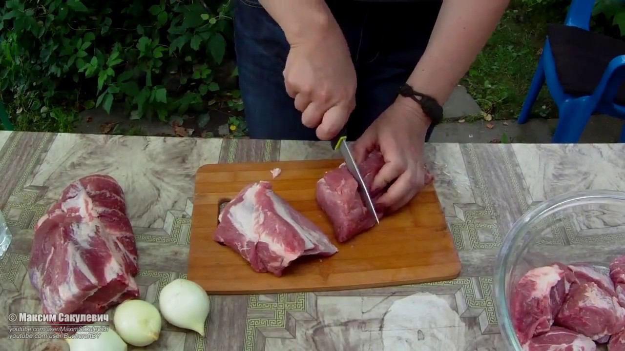 Настоящий Шашлык "По-Советски" - часть 1 - Мариновка [EN SUB]