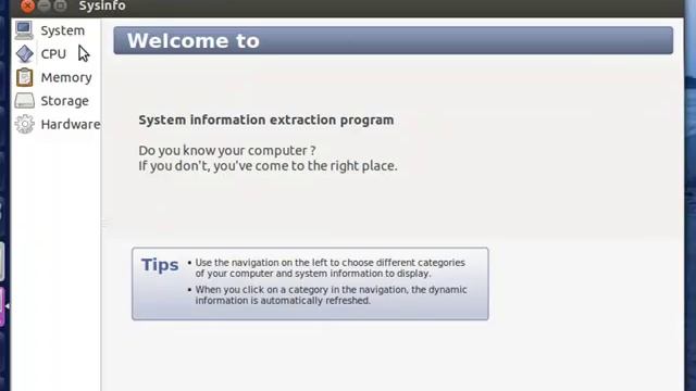 16 - Verificar Configurações do hardware do Sistema  no Linux Ubuntu com Sysinfo e lspci
