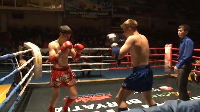 THAI FIGHT BURYATIA 8.10.2014. pro_am 67 кг. Халанов А(Бурятия) vs Герасимович Н(Ирк. обл)
