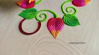 #1395 Rangoli designs for diwali festivals   Diwali धनतेरस दीवाळी rangoli designs