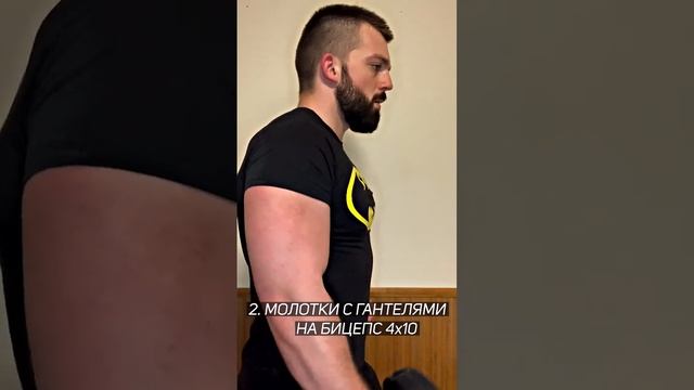 Как накачать БИЦЕПС? Топ 4 лучших упражнений!? #воркаут #workout #фитнесс #челендж #transformation