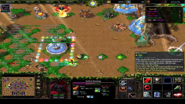 [Warcraft 3] - Legend Of Dragon Super 99.9 - Professional Dog VS Shadow Demon